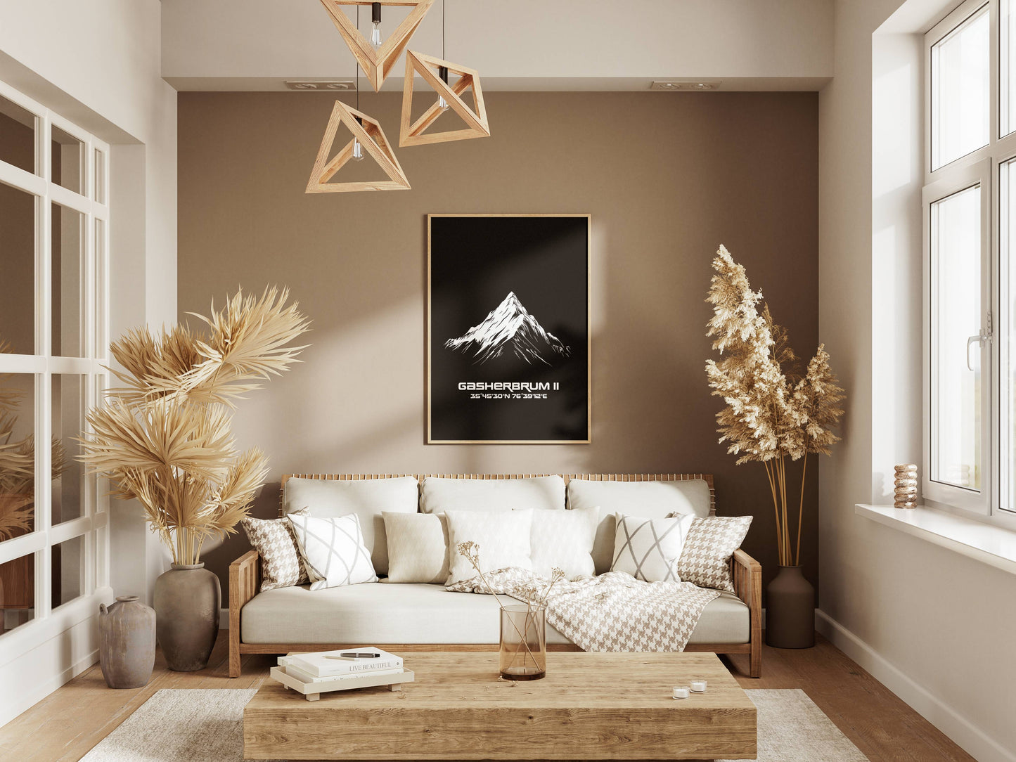 Mount Gasherbrum II Poster