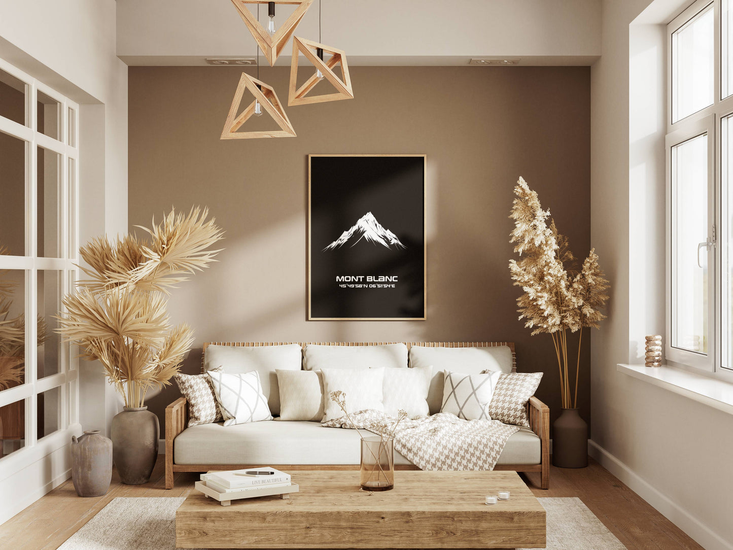 Mount Mont Blanc Poster