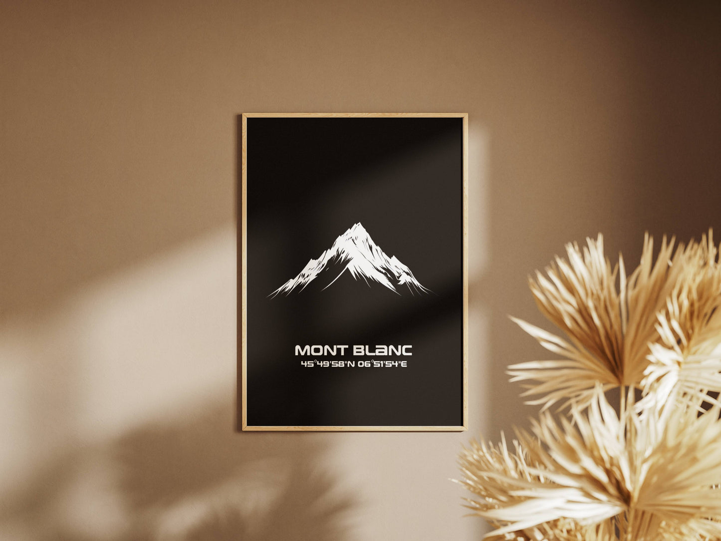 Mount Mont Blanc Poster